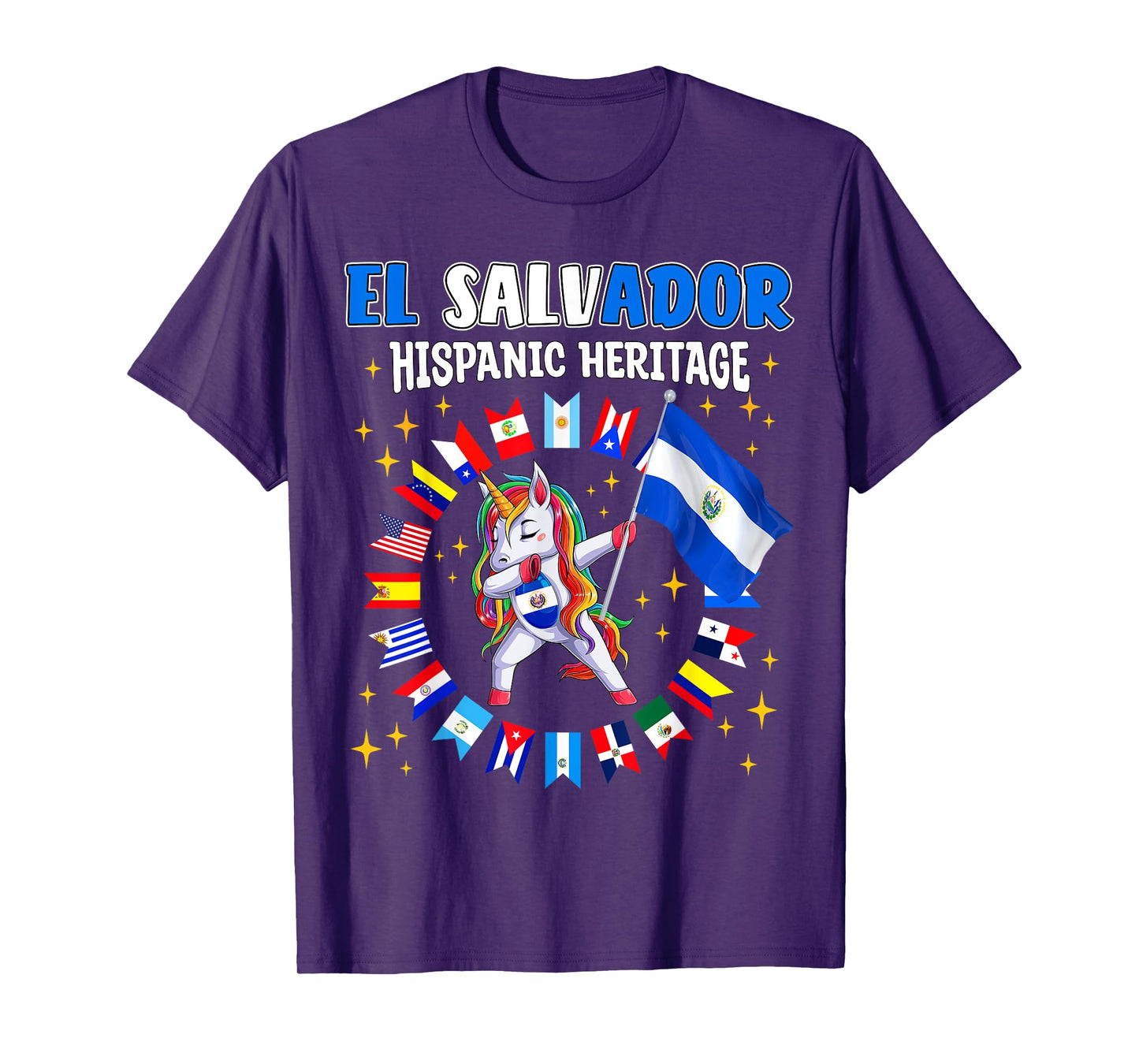 Hispanic Heritage Month El Salvador kids boys girls toddler T-Shirt