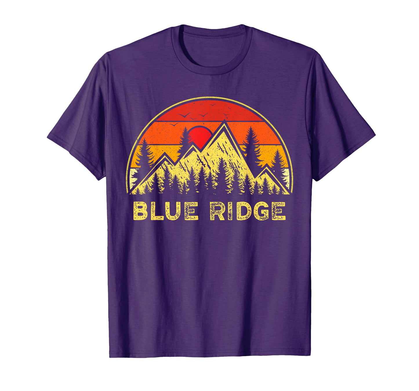 Vintage Blue Ridge Georgia GA Mountains Hiking Souvenir T-Shirt