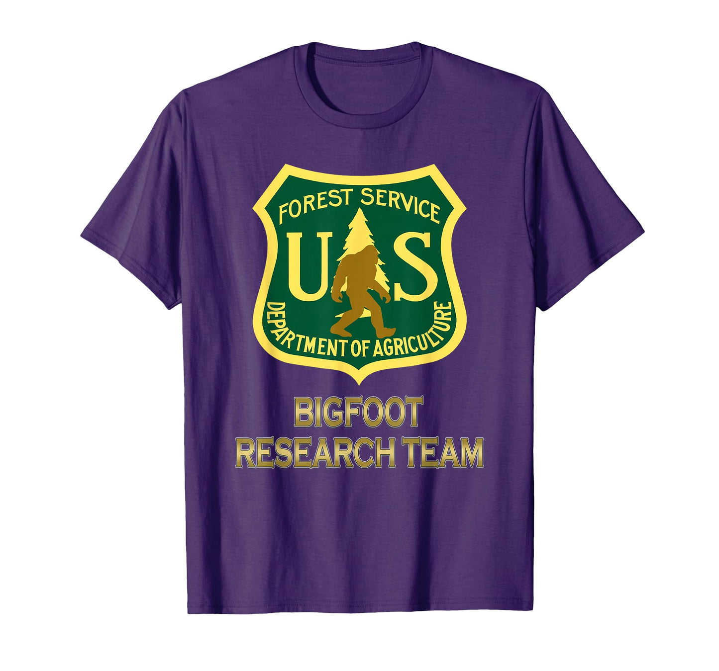 Bigfoot Research Team Funny T-Shirt T-Shirt