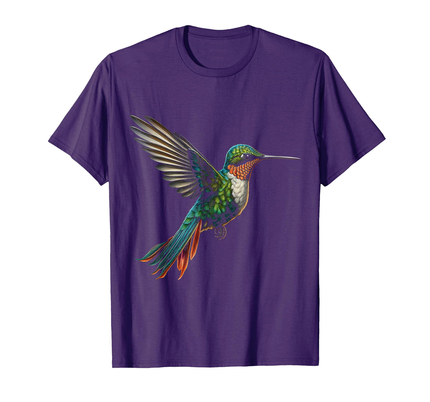 Hummingbird Animal Portrait Graphic Bird Hummindgbird T-Shirt