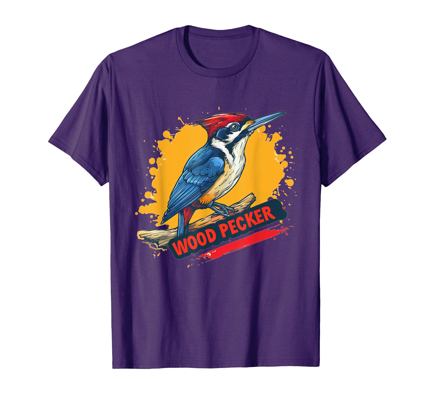 Pretty Woodpecker Bird Costume for Man and Woman T-Shirt
