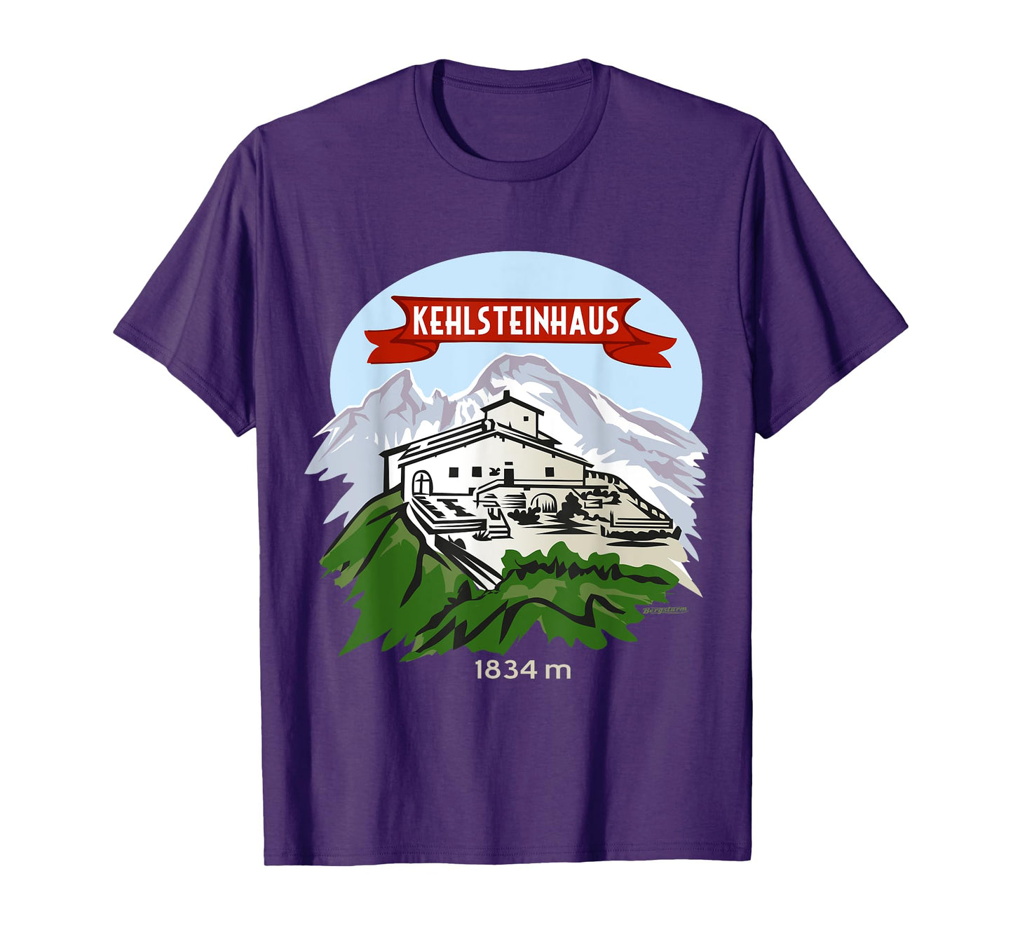 Eagles Nest Throatstone House Kehlstein Berg Bayern T-Shirt