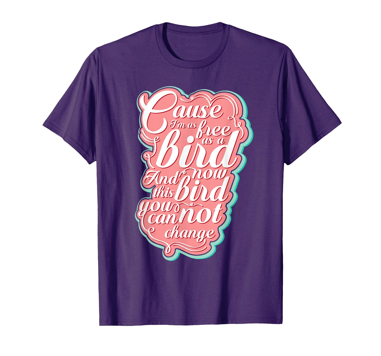 LyricLyfe Free Bird Ronnie Zant Allen Collins T-Shirt