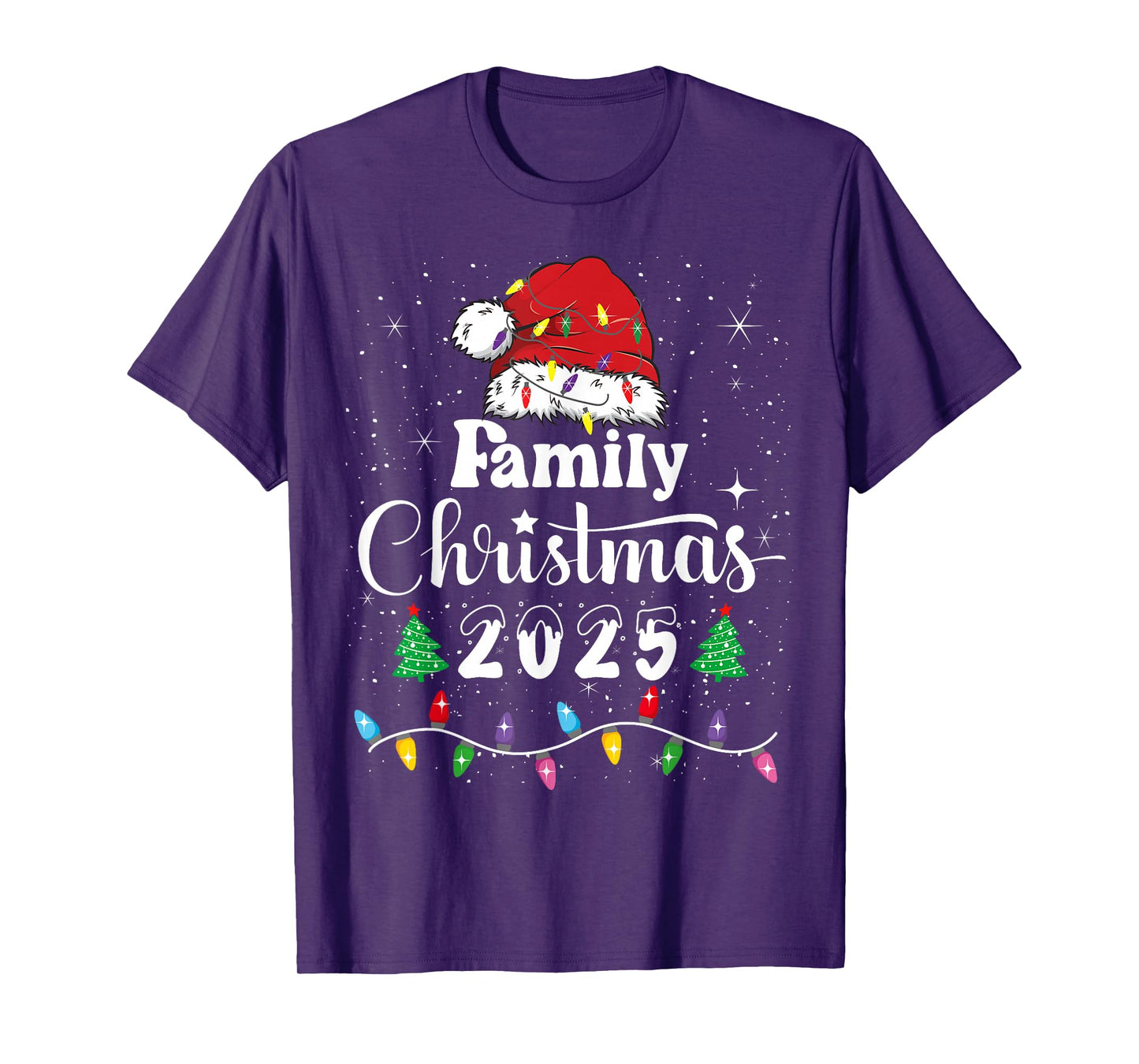 Family Christmas 2025 Matching Outfit Xmas Men Women Kids T-Shirt