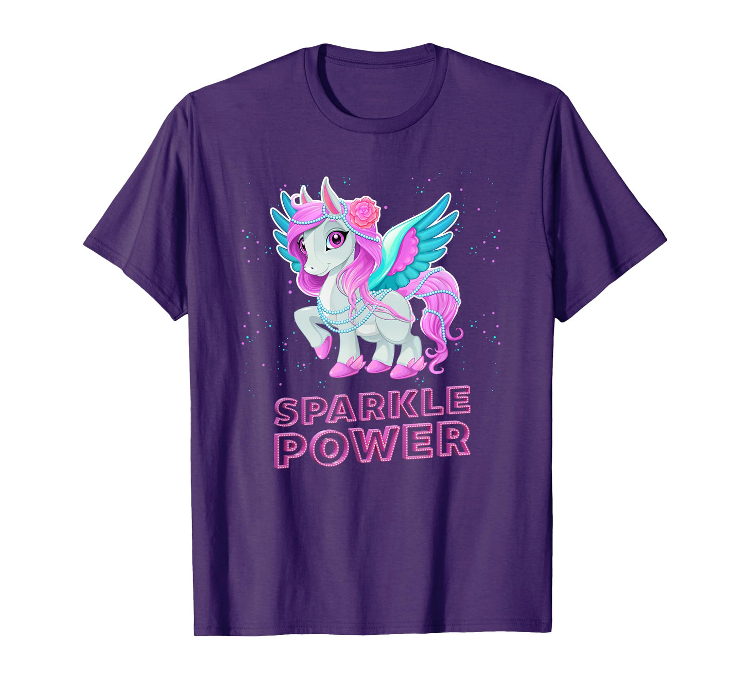 Cute Pegasus Adorable Girls Gift T-Shirt