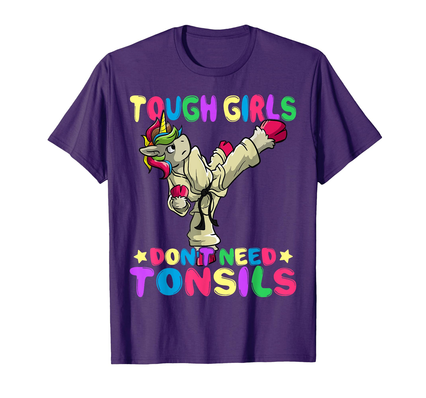 Tough Girls Don't Need Tonsils Removal Surgery Recovery gift T-Shirt