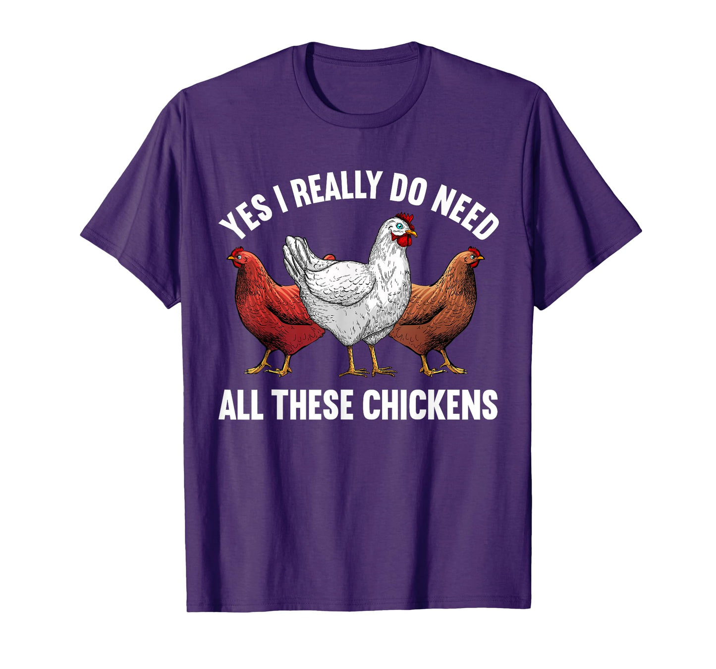 Cool Chicken Art For Men Women Poultry Animal Chicken Farmer T-Shirt