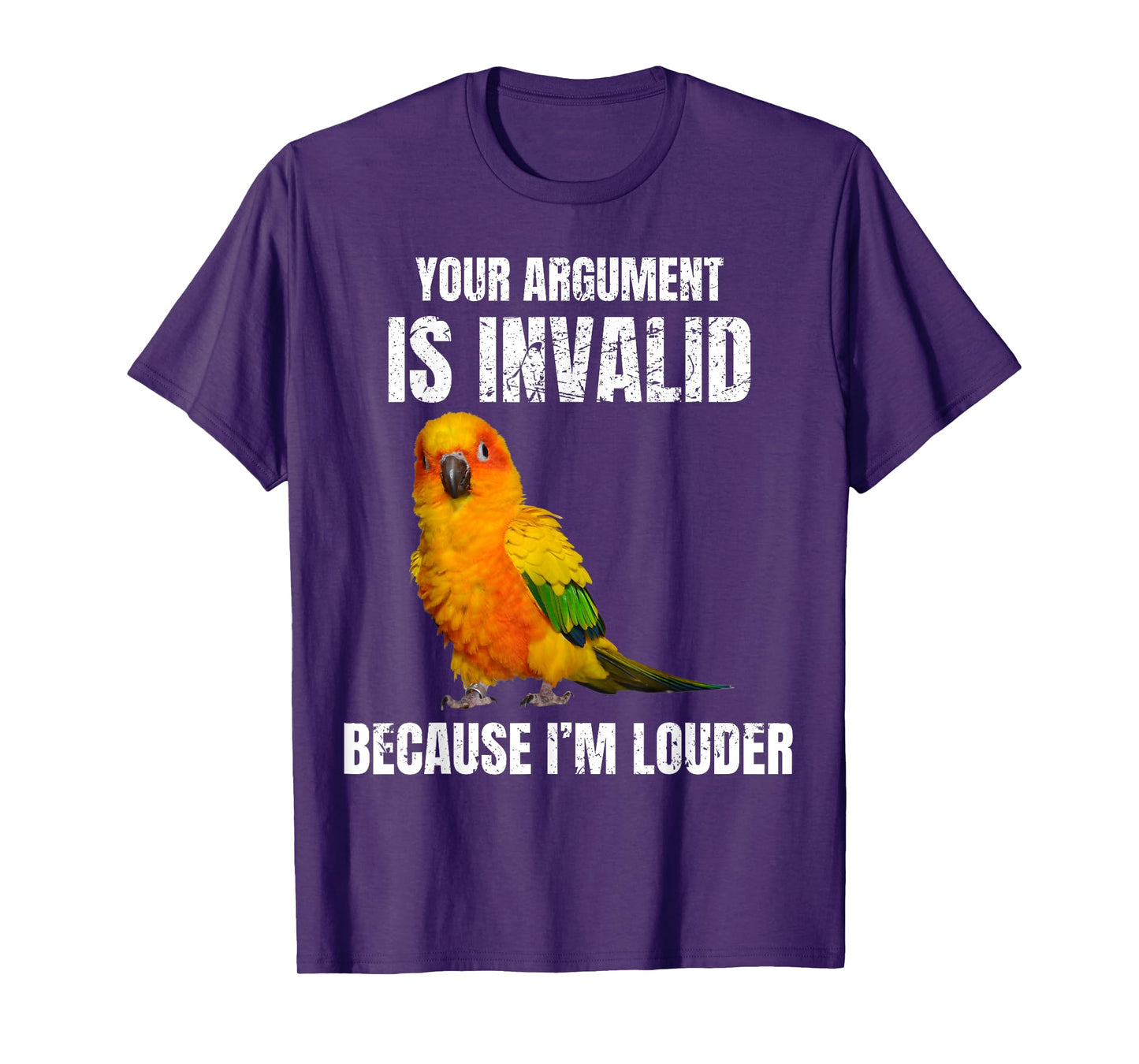 I'm Louder Sun Conure Parrot Bird funny conure lover T-Shirt