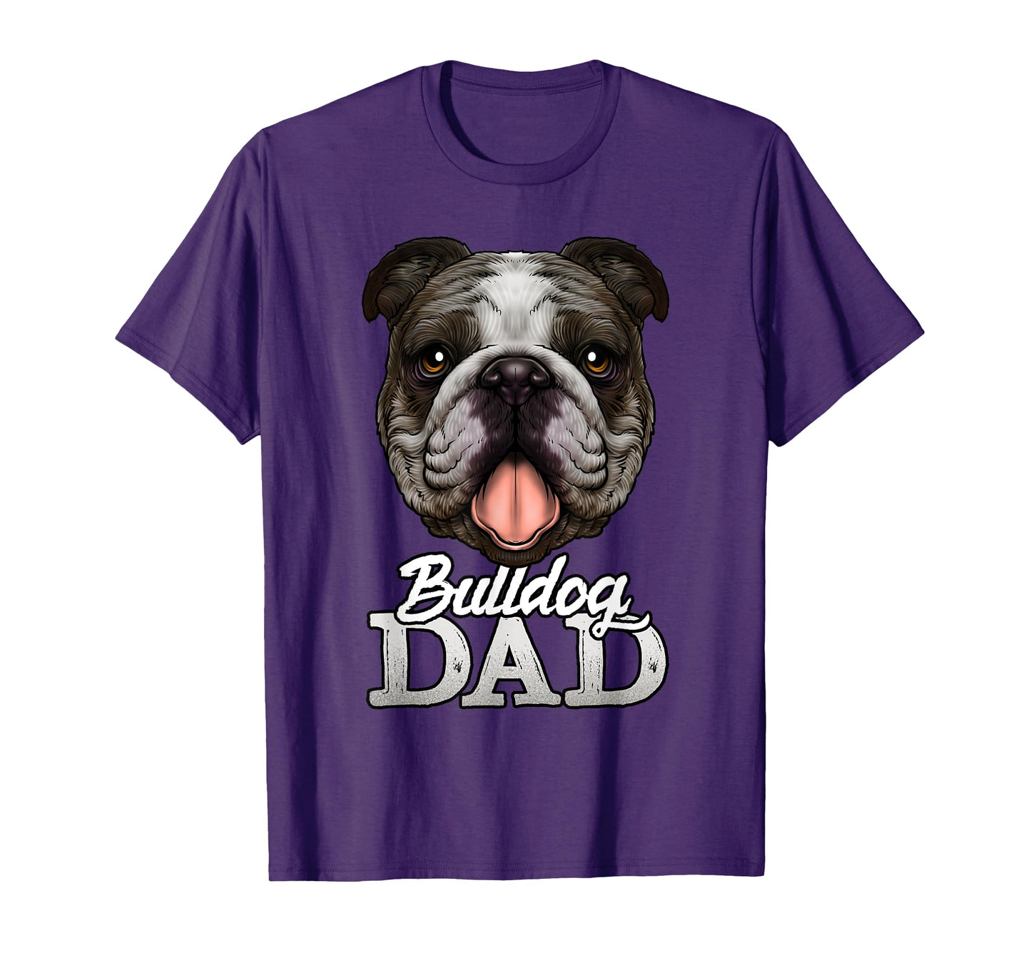 Dog Papa Shirt Bulldog Dad Gifts English Bulldog Gifts T-Shirt