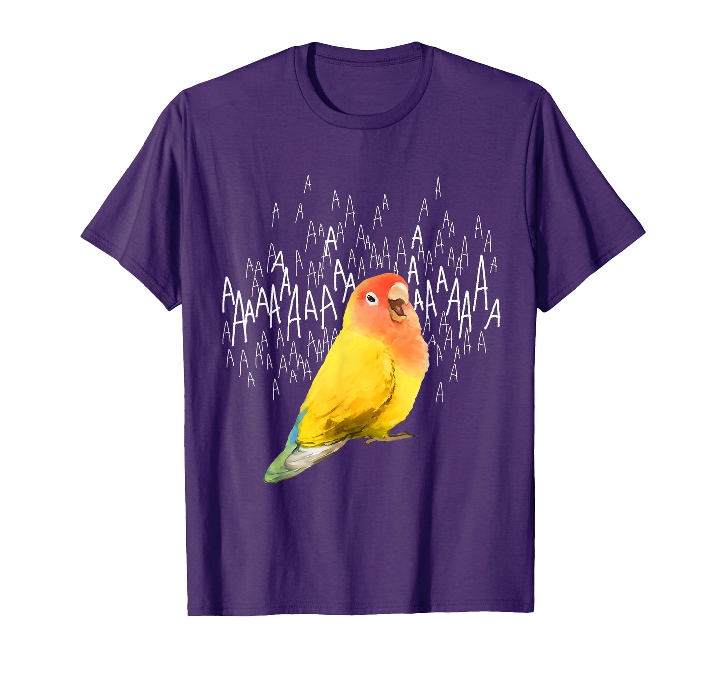 Screaming Lovebird (Yellow Peachfaced) T-Shirt
