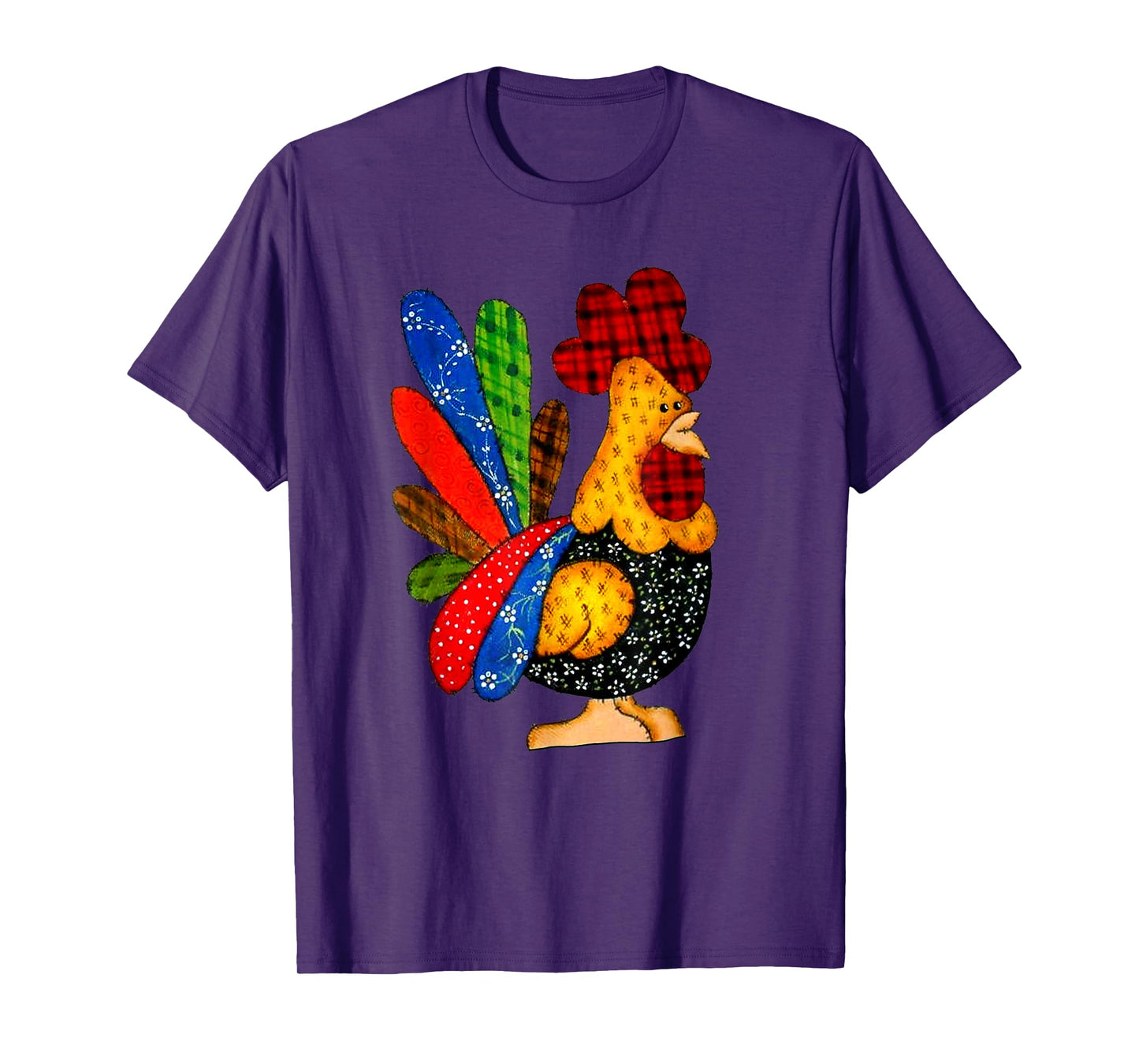 Quilting Chicken Funny Sewing Machine T-Shirt