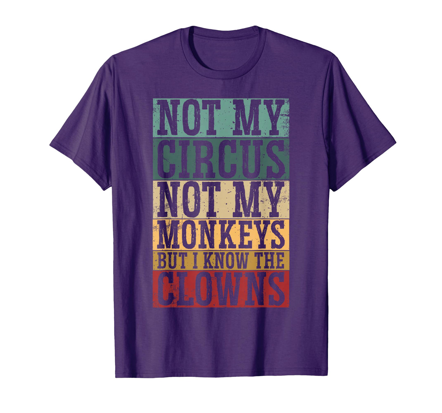 Not My Circus Not My Monkeys But I Know The Clowns T-Shirt