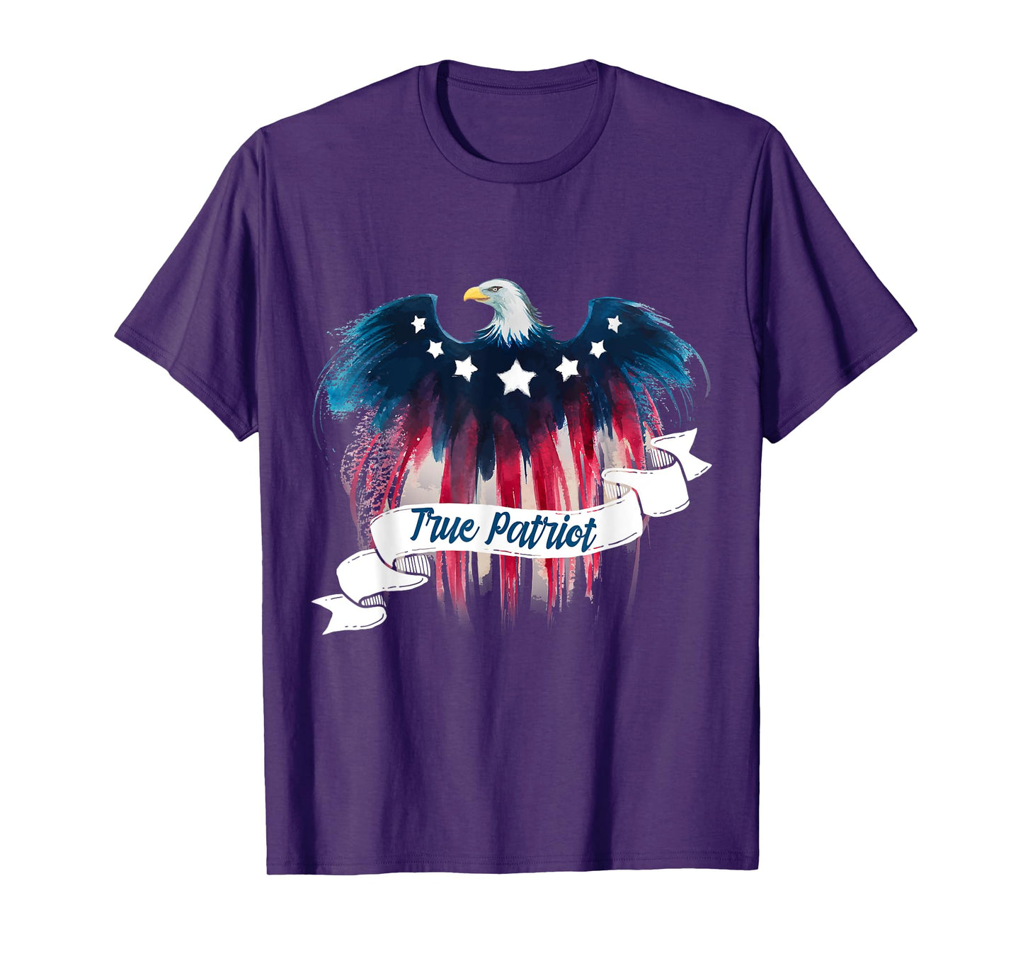 True Patriot Tee Patriotic Eagle TShirt T-Shirt for Women Kids Men