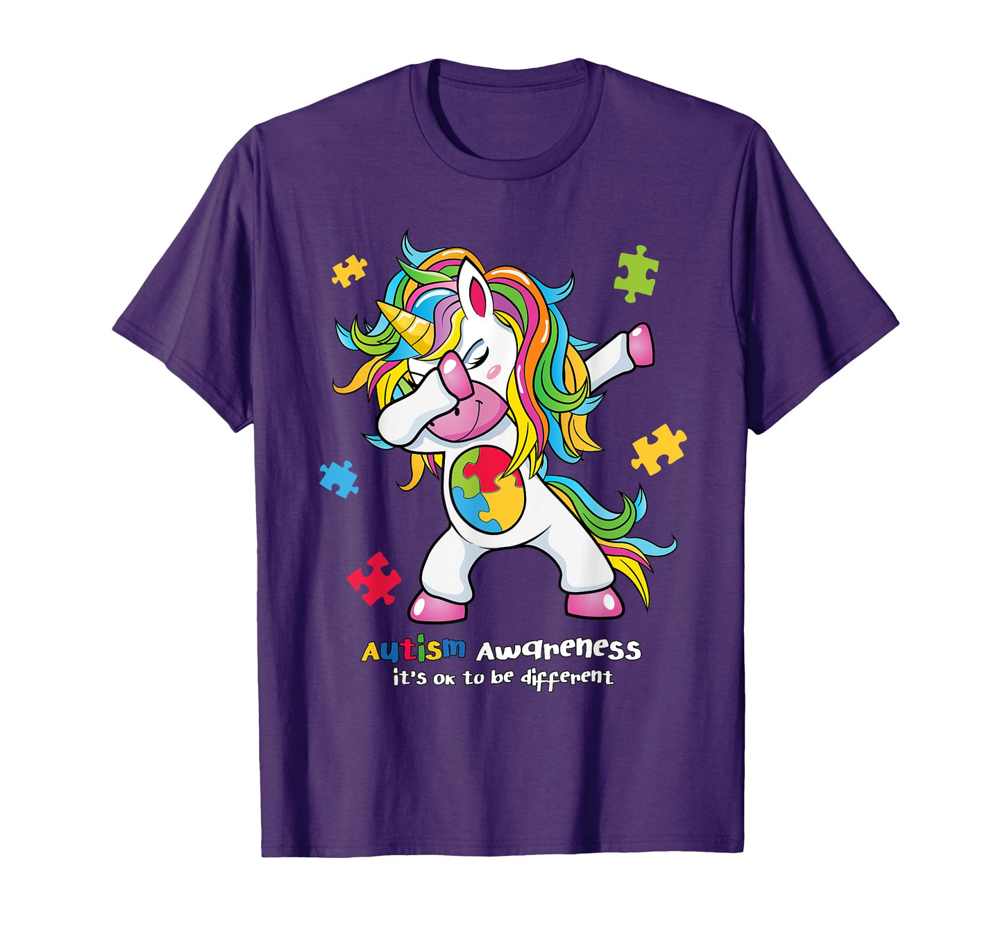 Autism Awareness - It's OK To Be Different Women T-Shirt