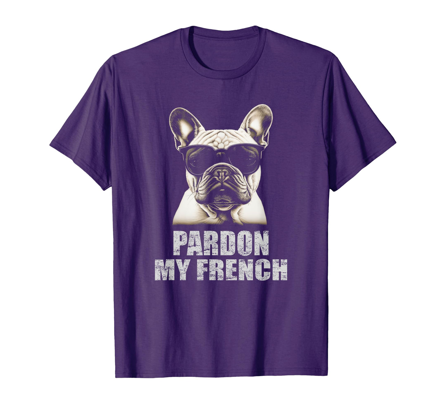 Pardon My French Bulldog Frenchie Lover T-Shirt for Men Women Girls Kids