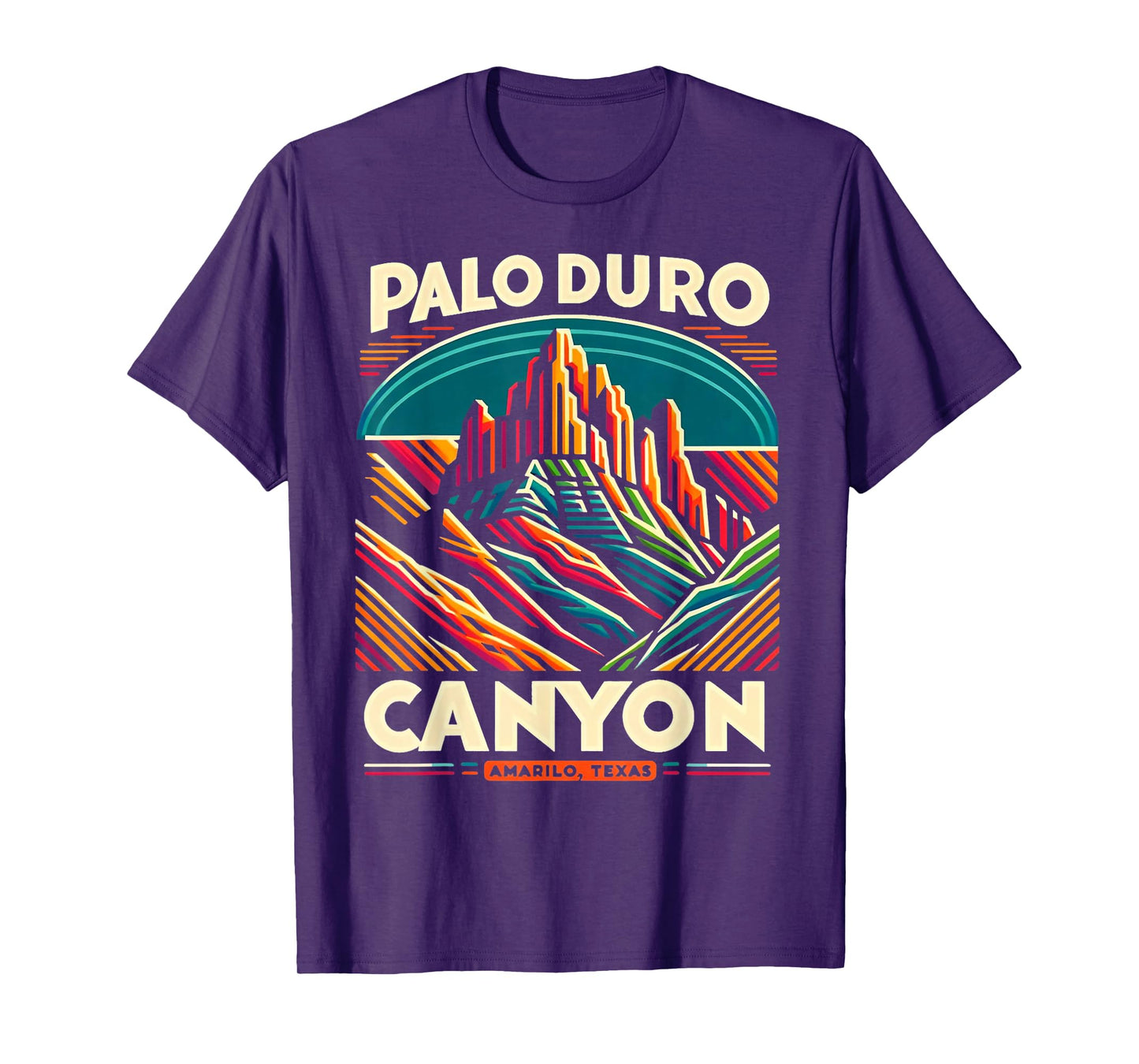 Palo Duro Canyon Amarillo Texas Off-roading Desert Camo T-Shirt