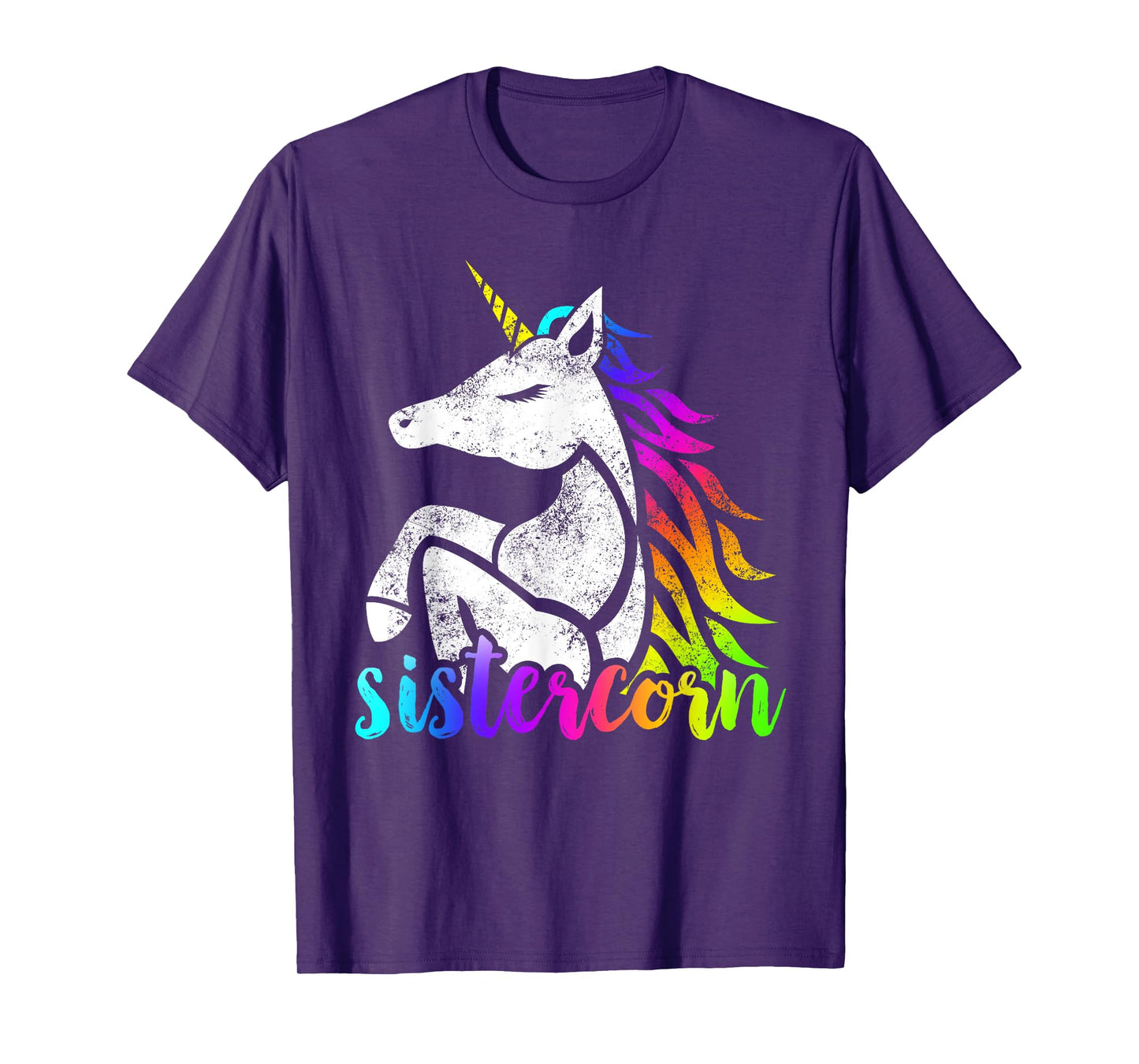 Sistercorn Unicorn Big Sister Girl Teen Women Christmas Gift T-Shirt