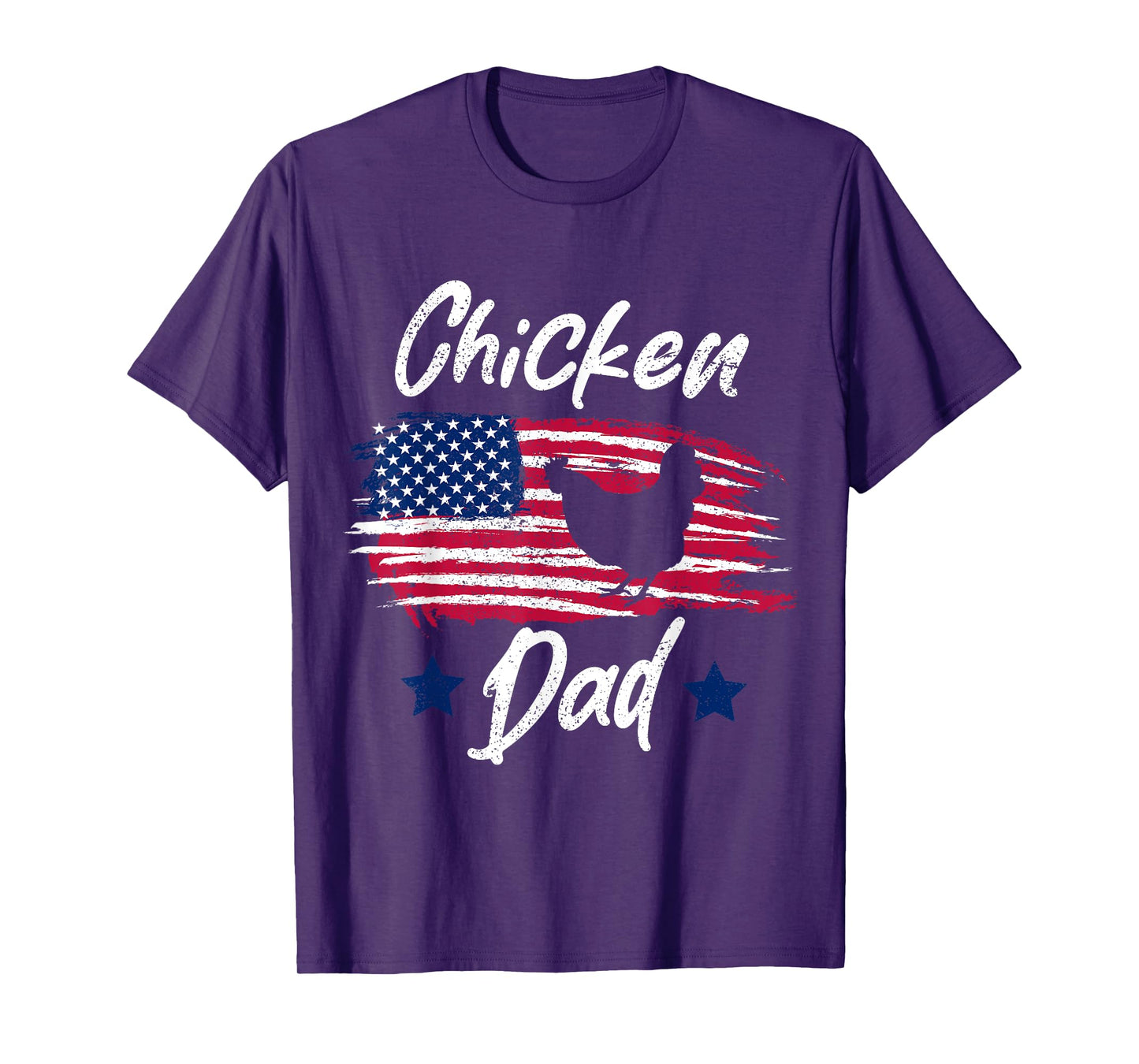 Chicken farmer Father Funny Chicken Dad T-Shirt