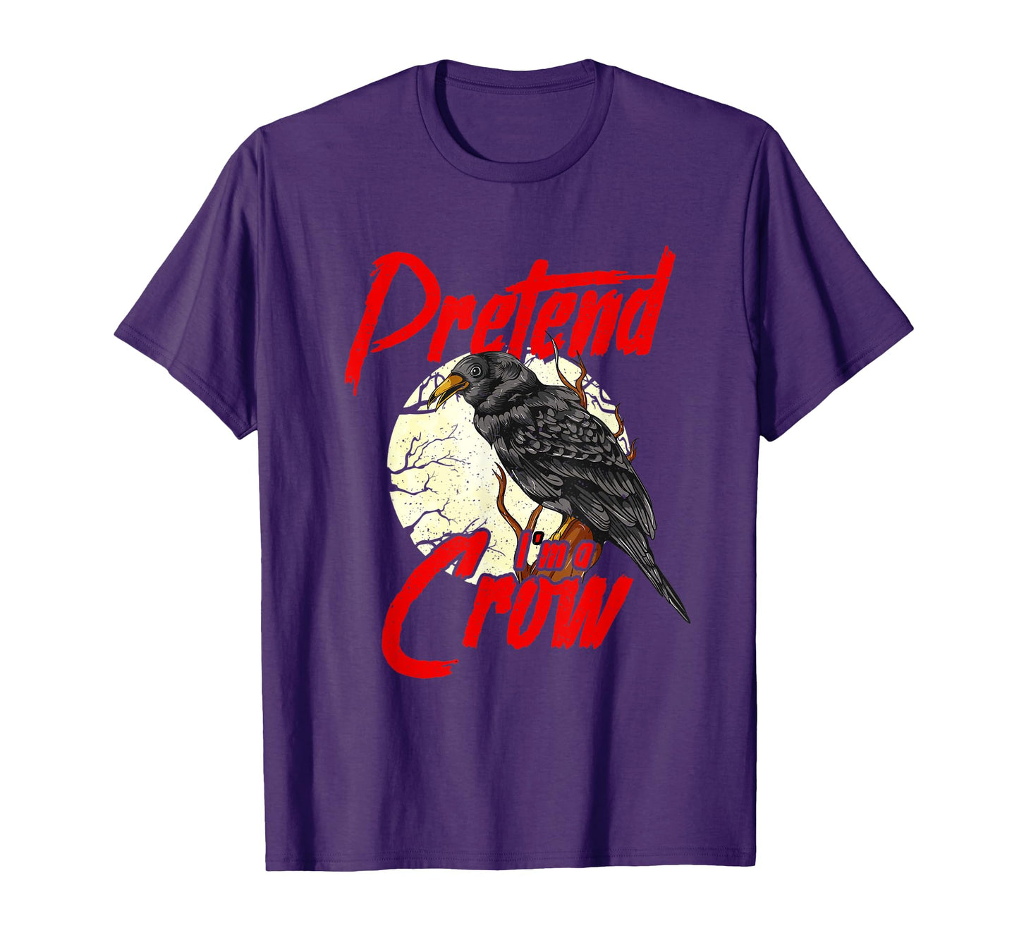 Funny DIY Crow Costume Raven Pretend I'm a Crow T-Shirt