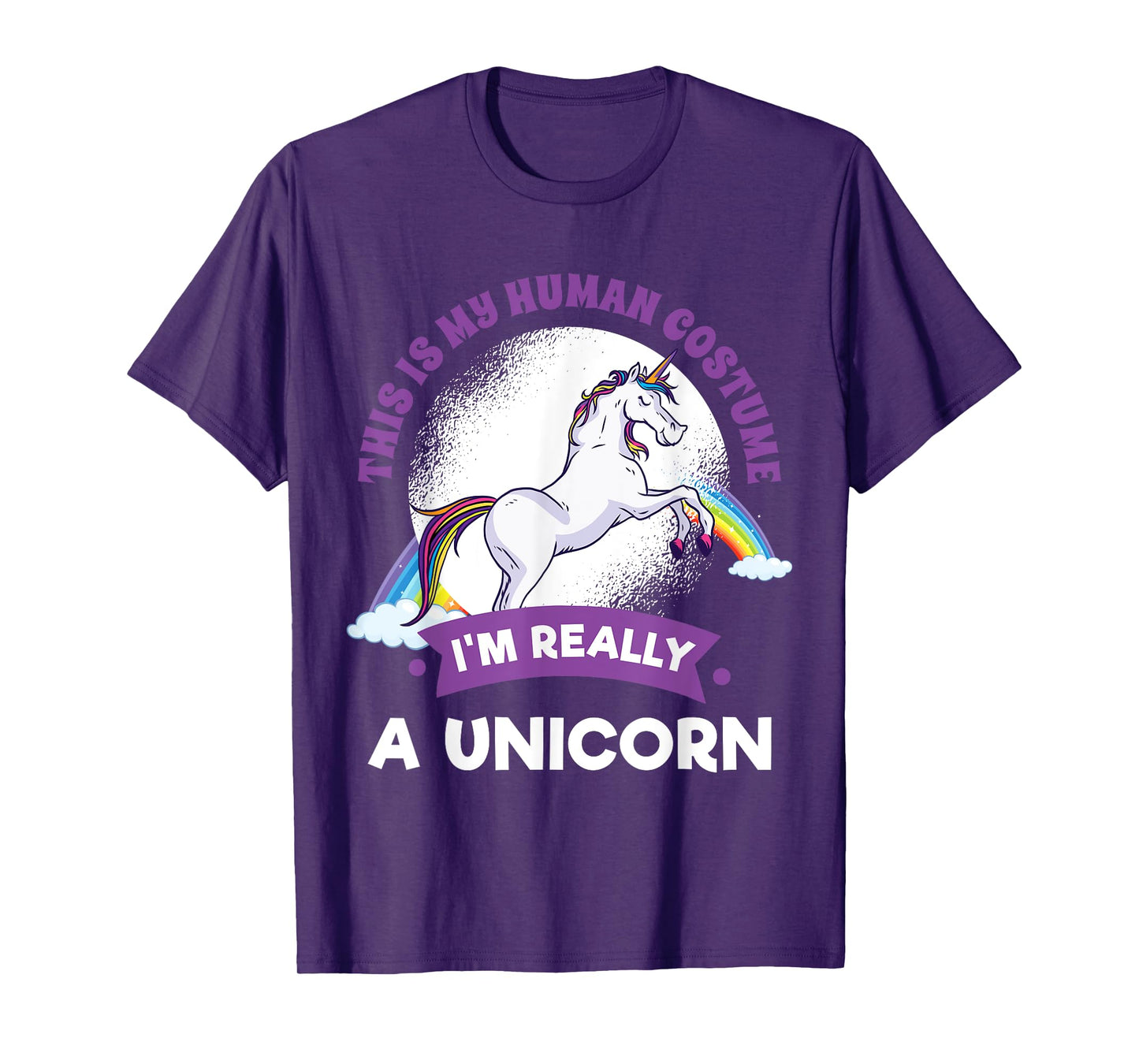 This Is My Human Costume I'm Really A Unicorn T-Shirt