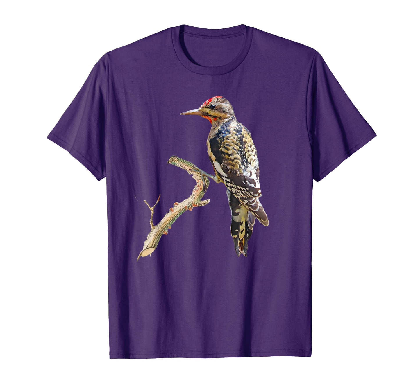 Yellow-bellied Sapsucker Woodpecker Bird T-Shirt