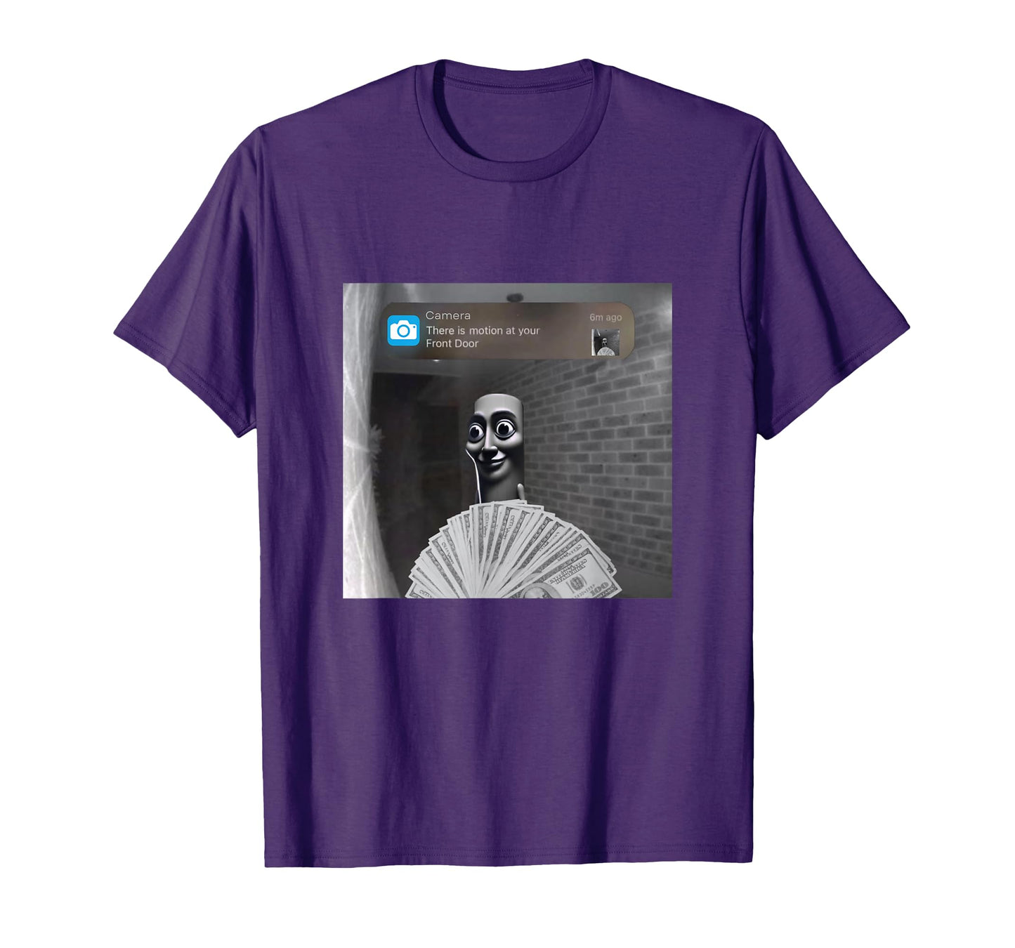 Tung Tung Tung Sahur Motion at your front door meme italian T-Shirt