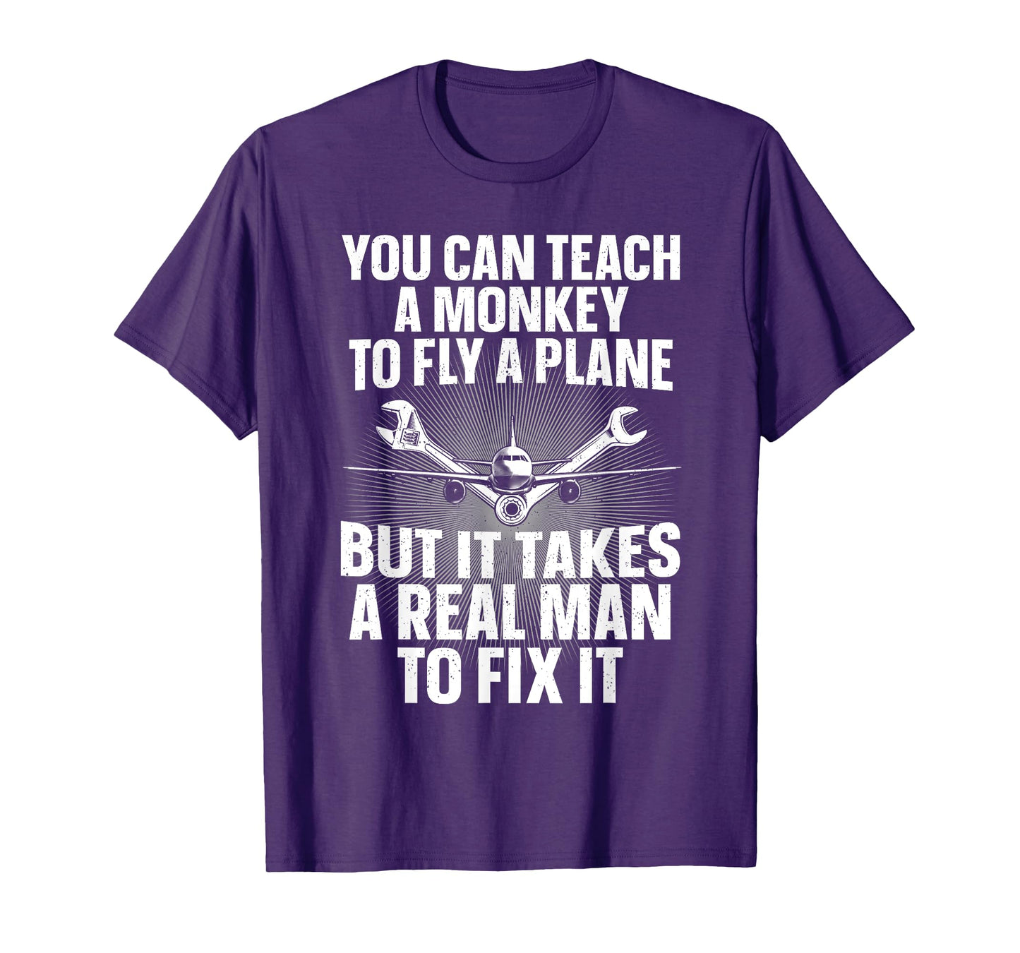 Funny Aircraft Mechanic Art For Men Boys Aircraft Technician T-Shirt