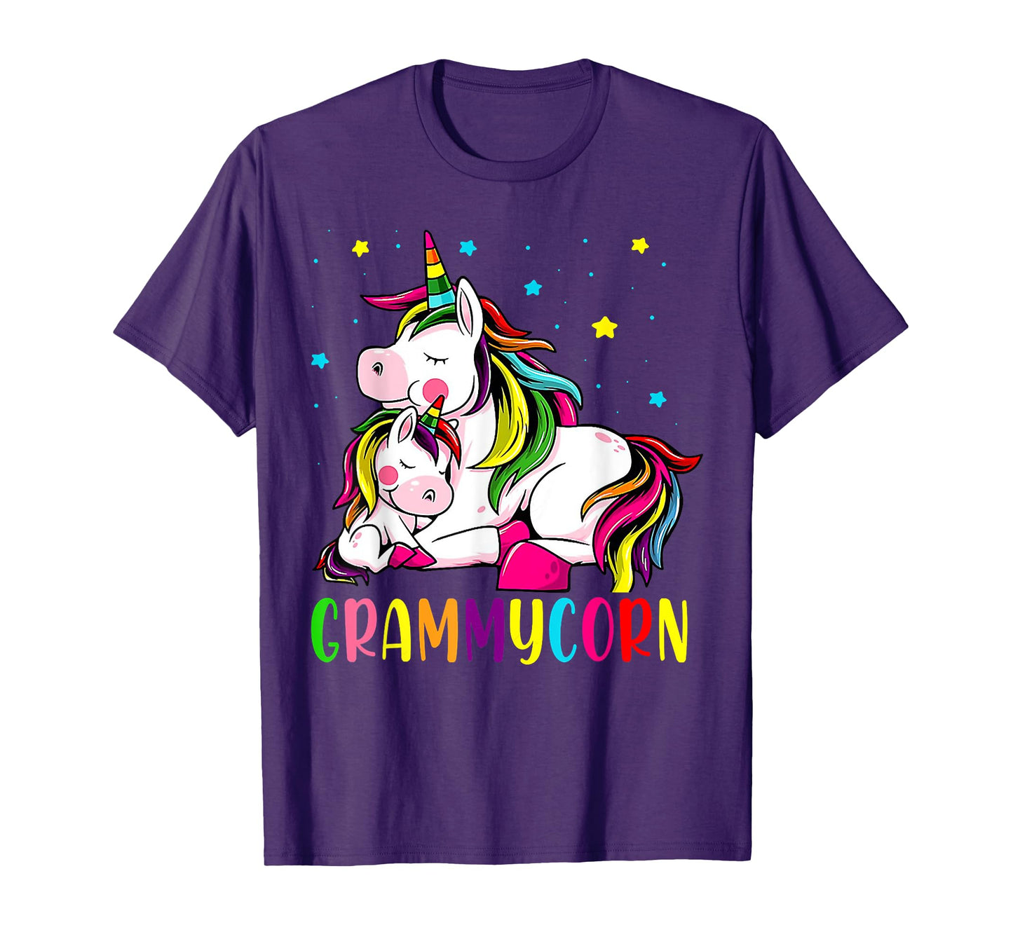 Funny Grammycorn Unicorn Costume Grammy Mom Mother's Day T-Shirt