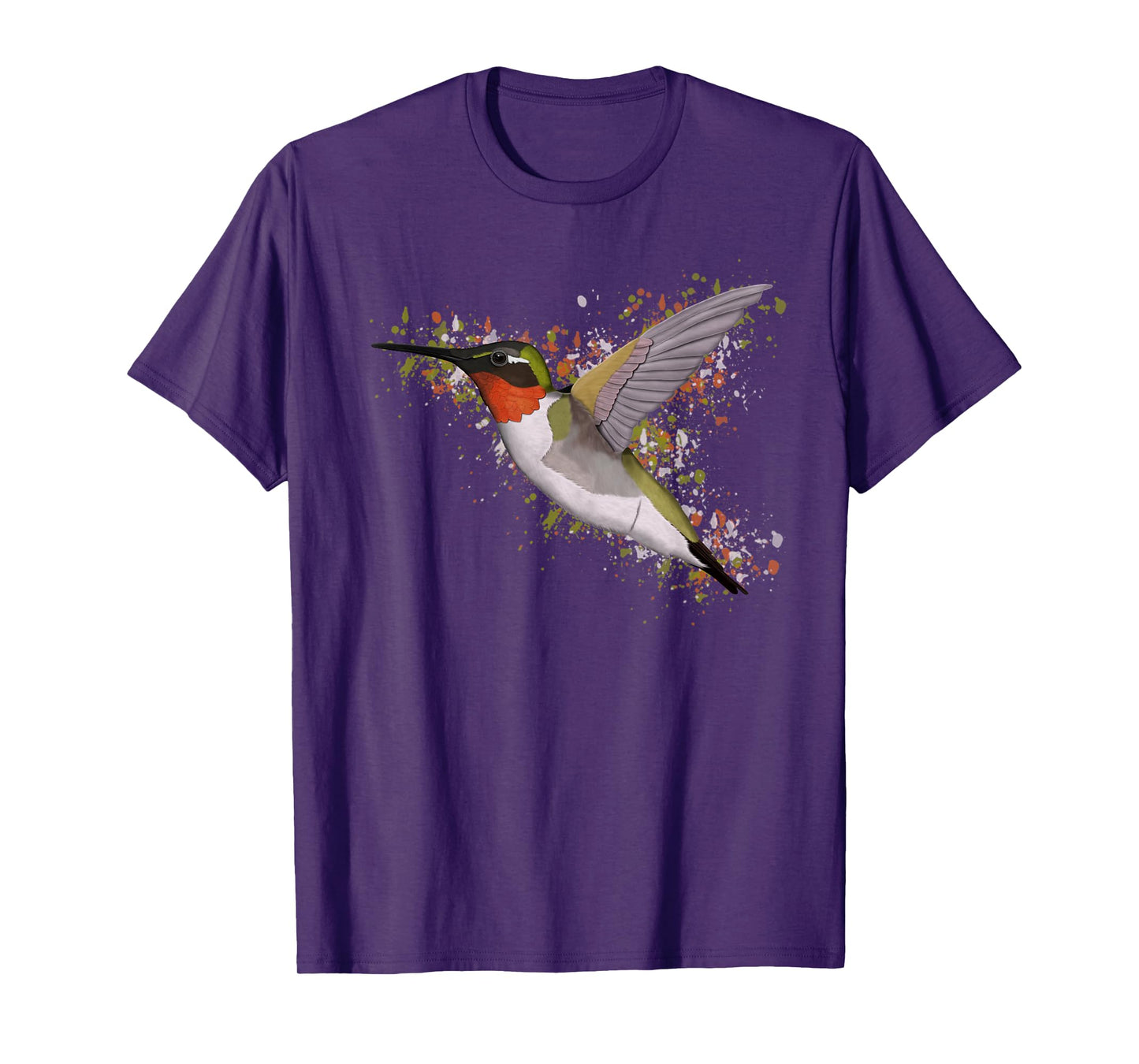Ruby Throated Hummingbird Bird Birder Birdlover Birdwatcher T-Shirt
