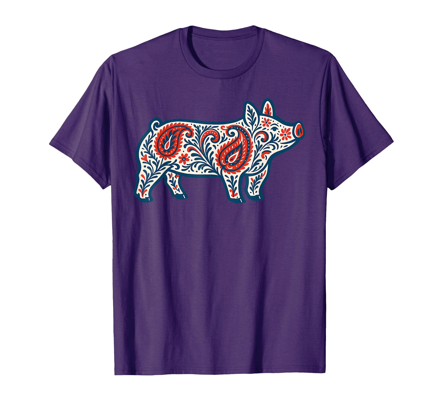 Aztec Show Pig Livestock Pig Breeder Stock Show Mom Pig T-Shirt