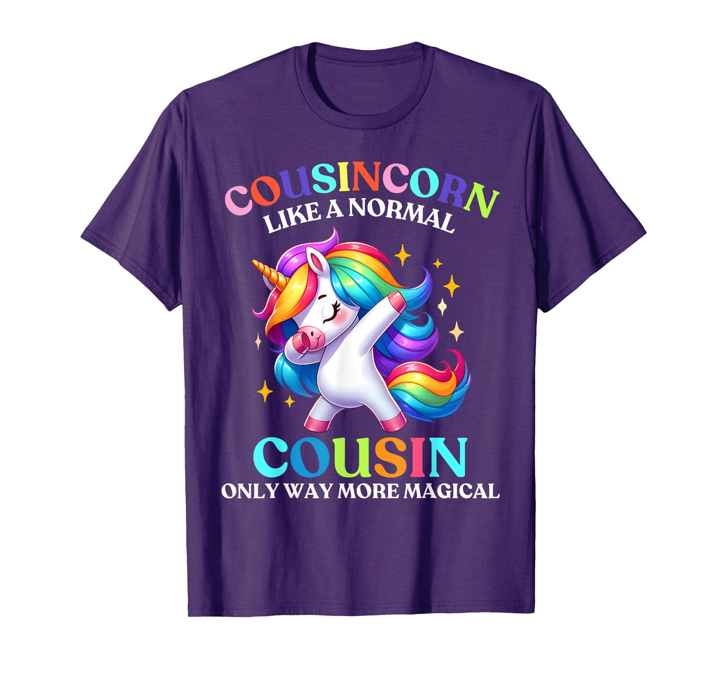 Cousincorn - Like A Cousin Only Awesome Dabbing Unicorn T-Shirt