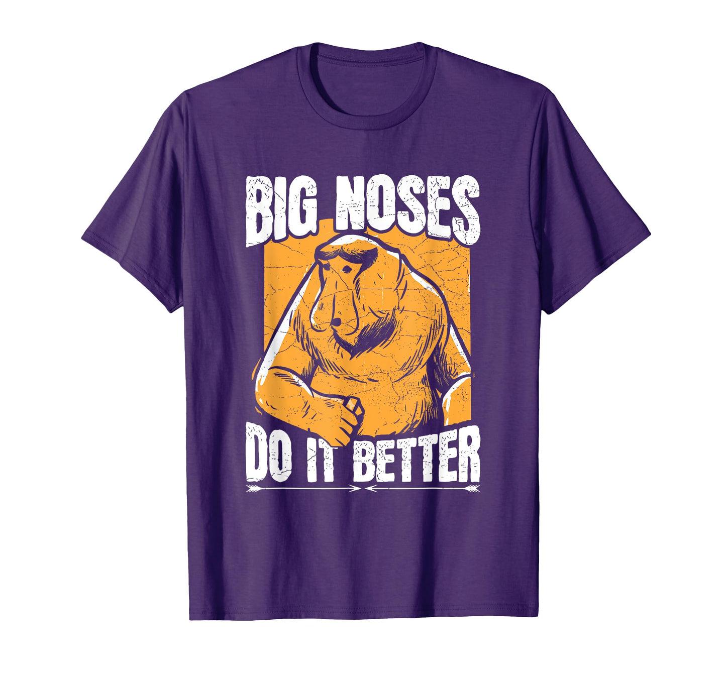 Big noses do it better Design for a Proboscis Monkey Expert T-Shirt