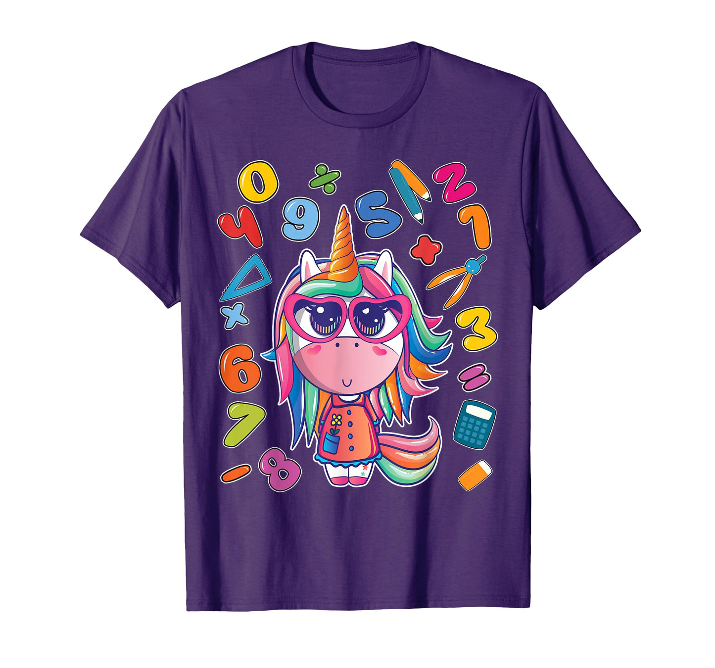 Number day t shirt for kids maths number day shirt kids gift T-Shirt