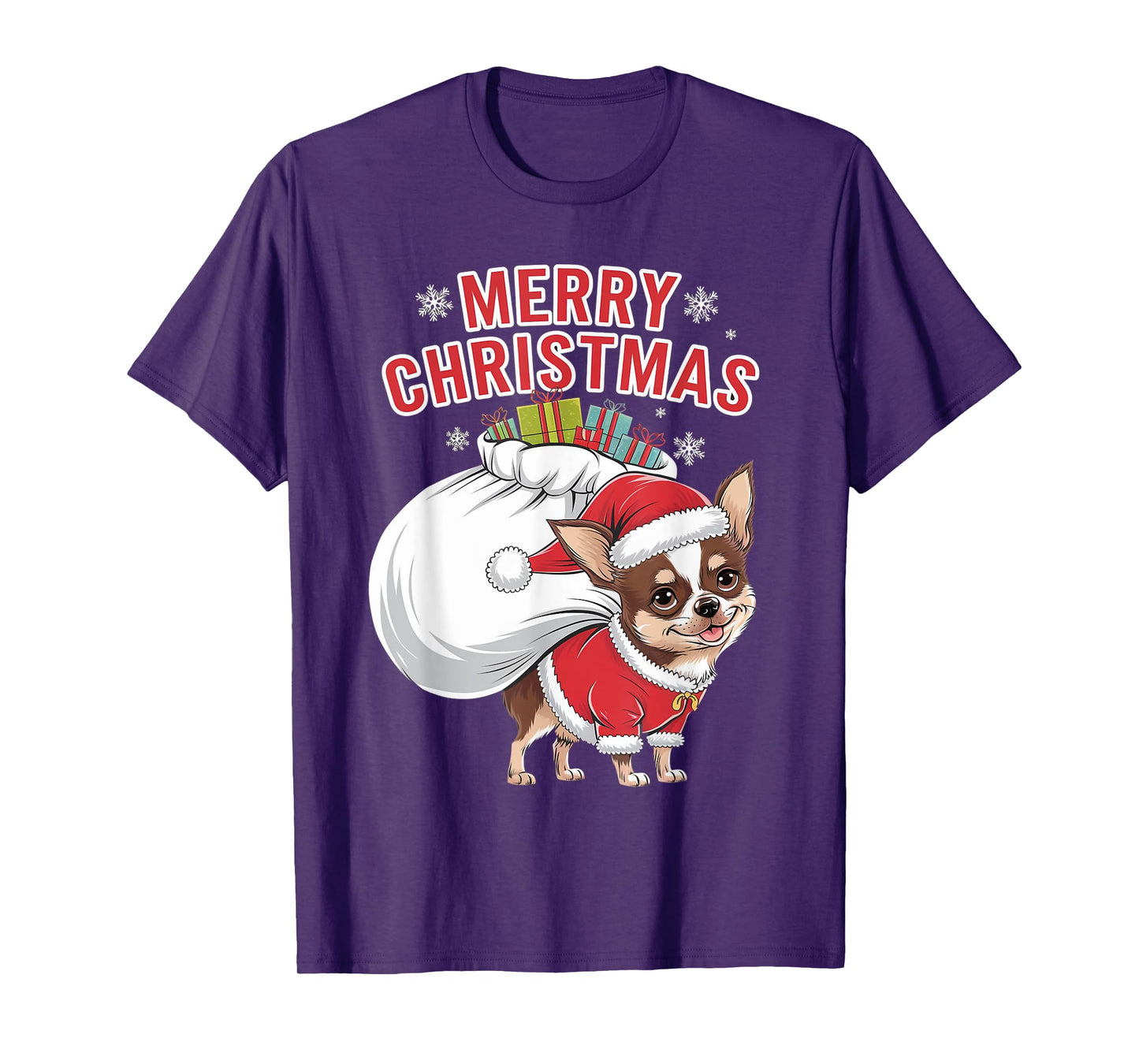Merry Christmas Chihuahua T-Shirt