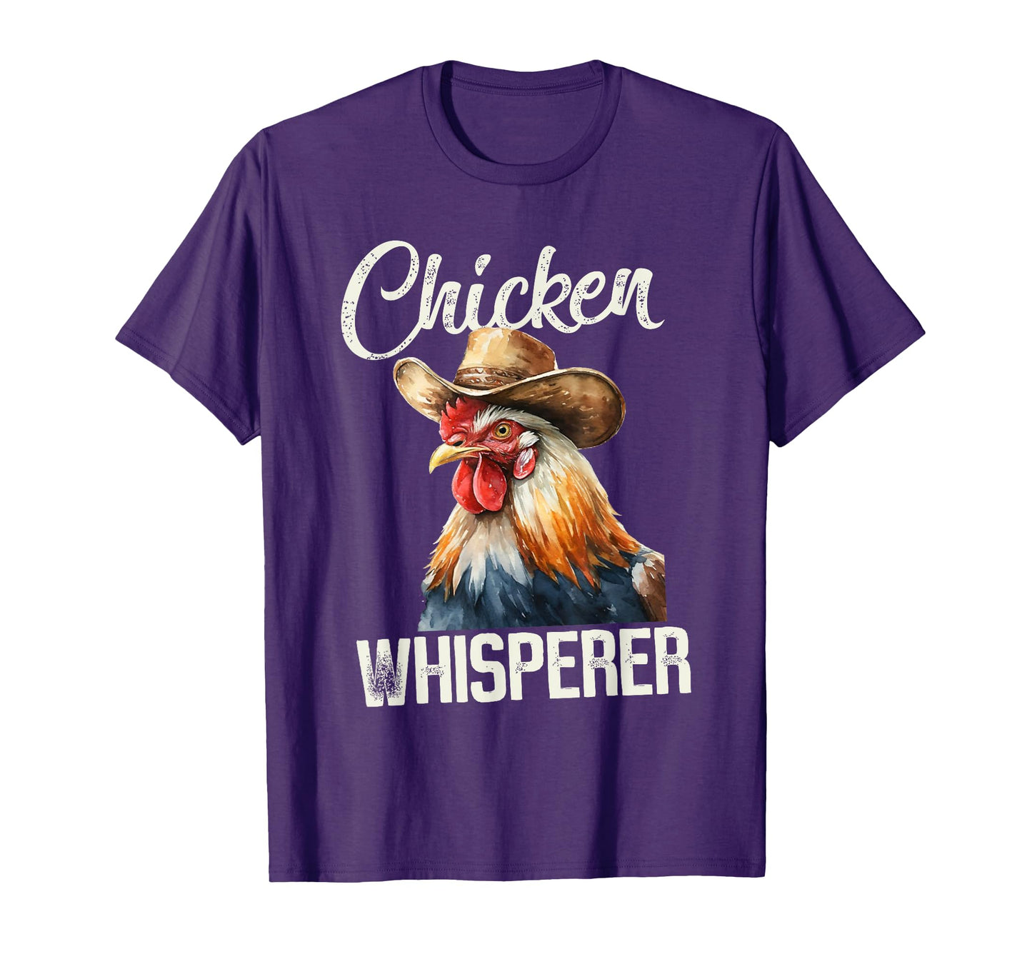 The Chicken Whisperer Rooster Farmer Chicken T-Shirt