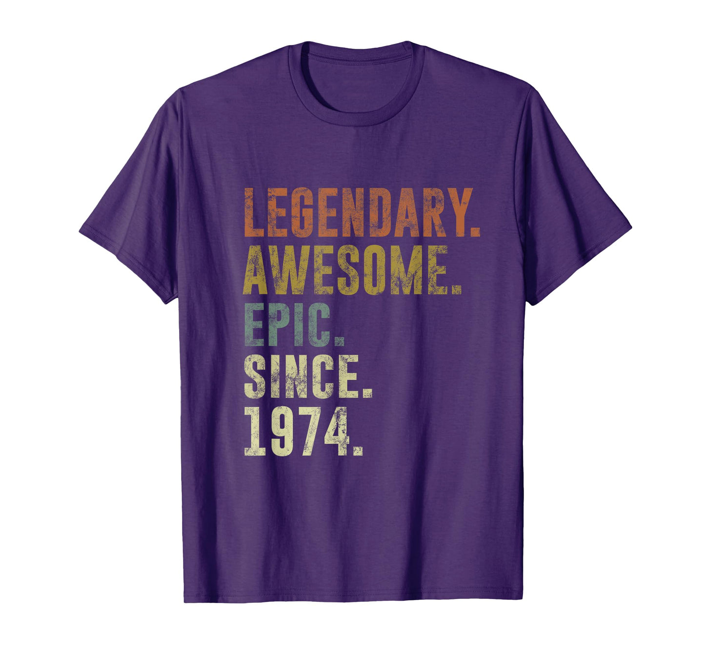 Vintage 1974 Funny 51st Birthday Idea For 51 Year Old T-Shirt