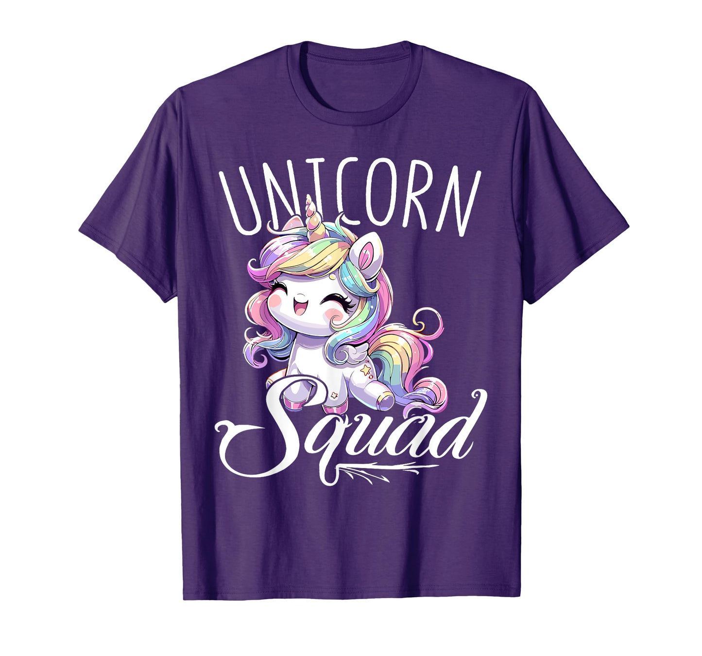 Unicorn Squad Birthday Party Cute Unicorn T-Shirt
