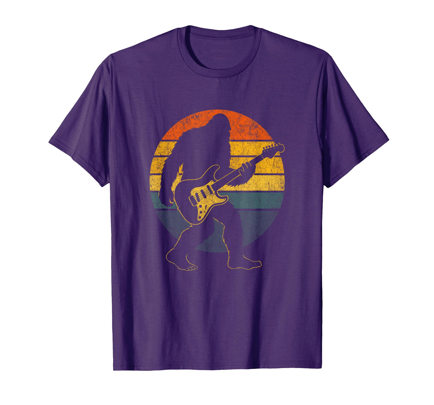 Bigfoot Bass - Funny Bass Guitar Music T-Shirt