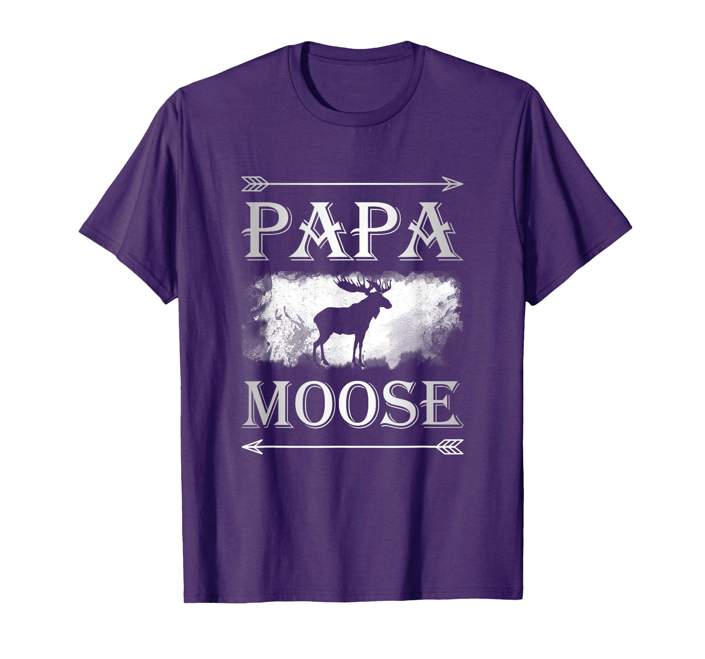 Best Husband Gifts "Papa Moose" Men Tee Shirts T-Shirt