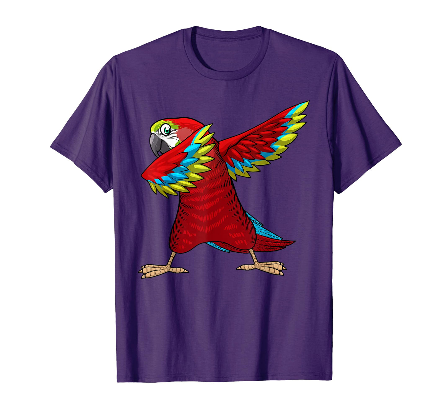 Cool Parrot Art For Men Women Tropical Pet Bird Parrot Lover T-Shirt