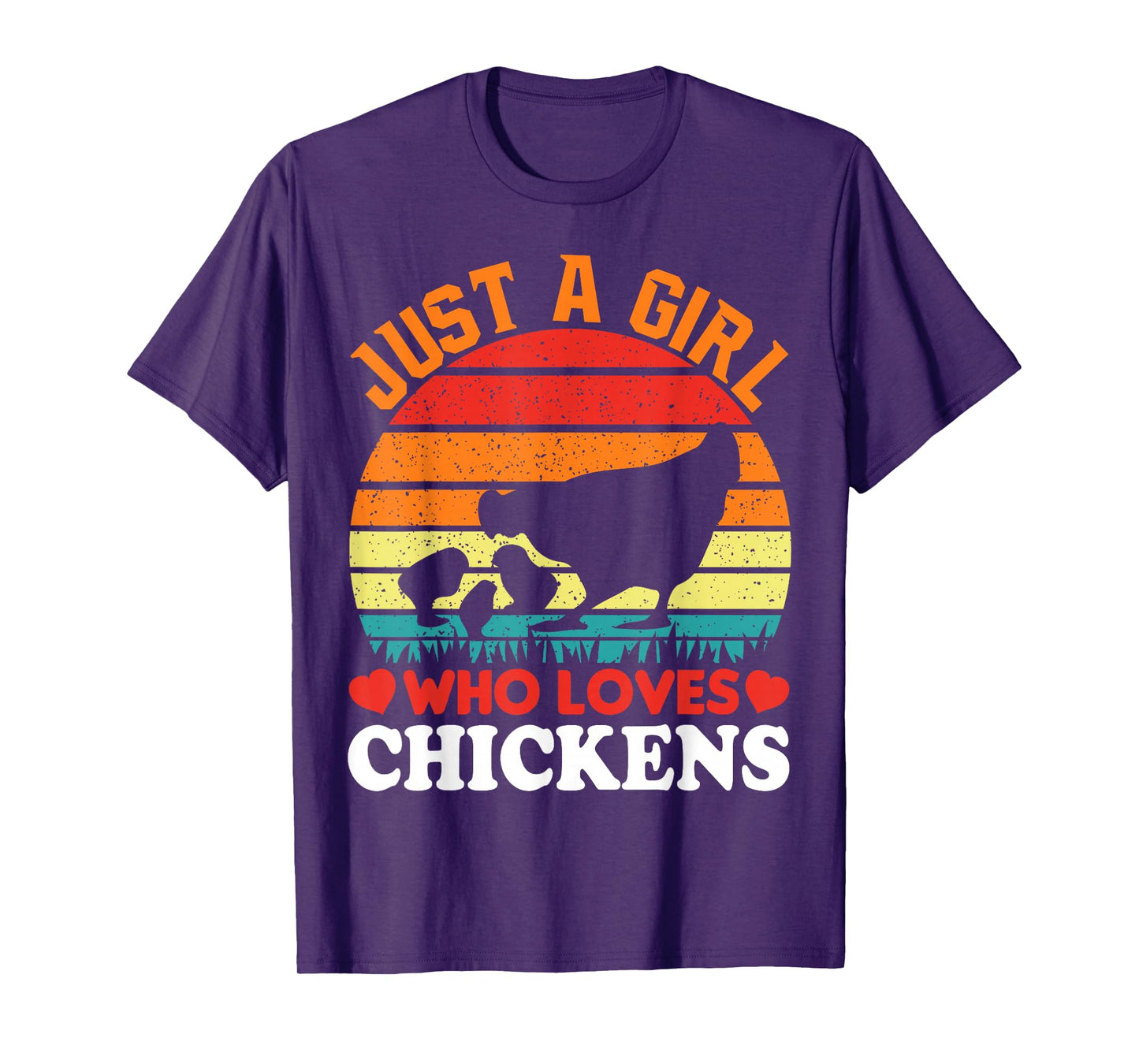 Just A Girl Who Loves Chickens T-Shirt