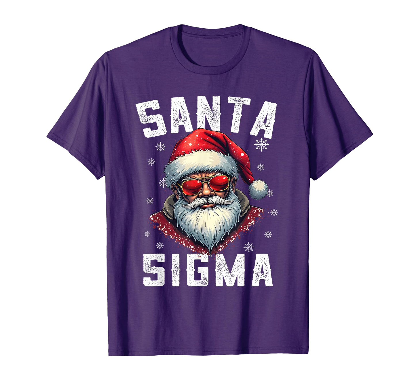 Santa Sigma Rizz Male The Rizzler Meme Funny Christmas T-Shirt