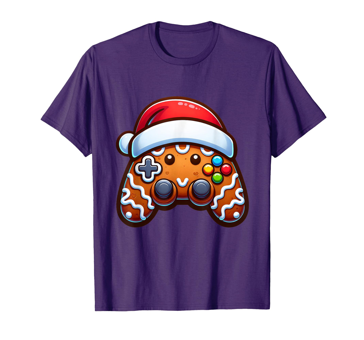 Christmas Gamer Boys Video Games Santa Controller Xmas Funny T-Shirt
