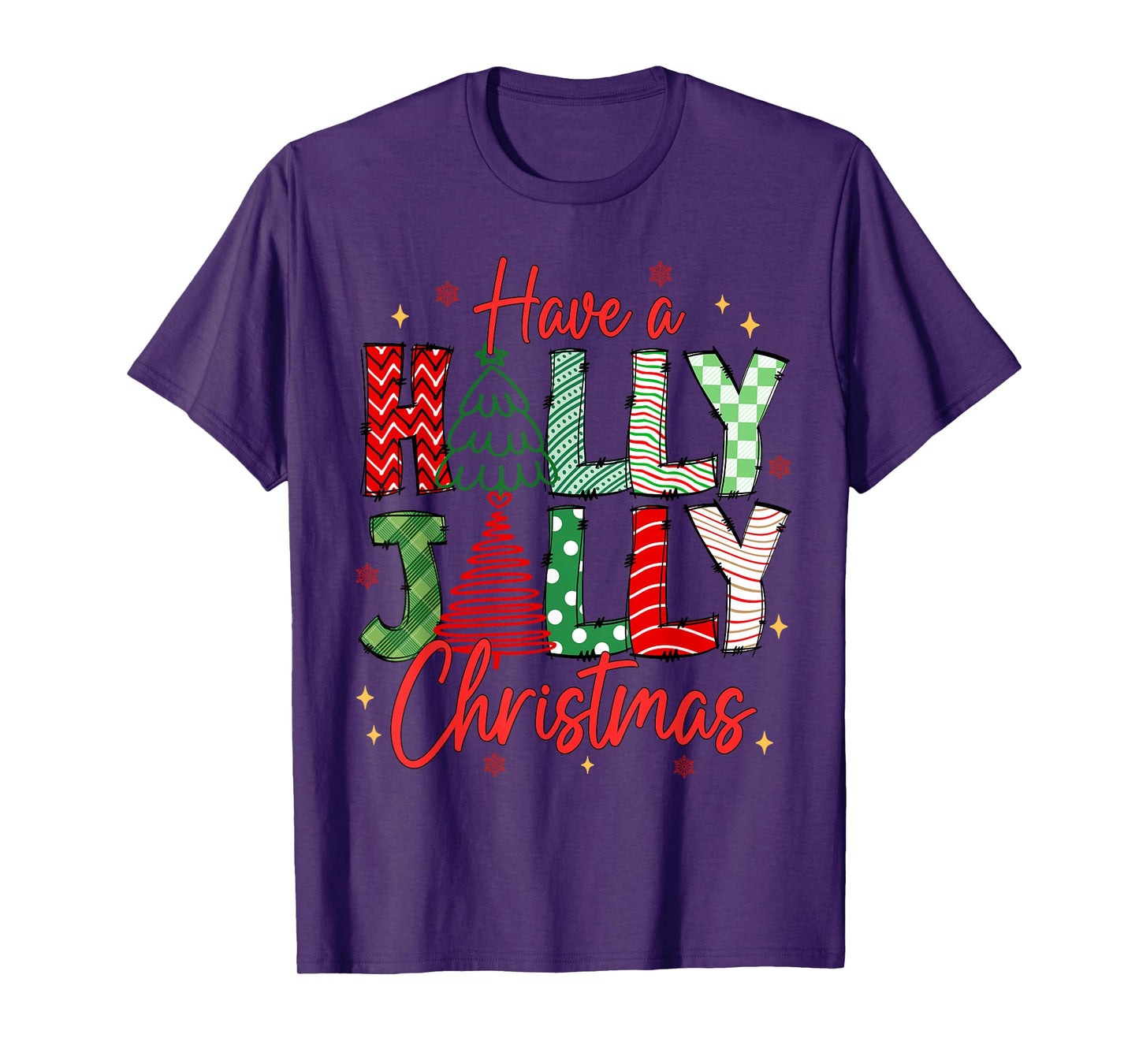 Have A Holly Xmas Jolly Christmas Coquette Vibes Women T-Shirt