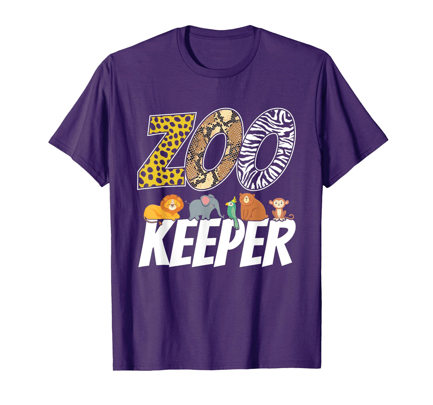 Zookeeper Costume African Savanna Zoo Keeper Animals Lover T-Shirt