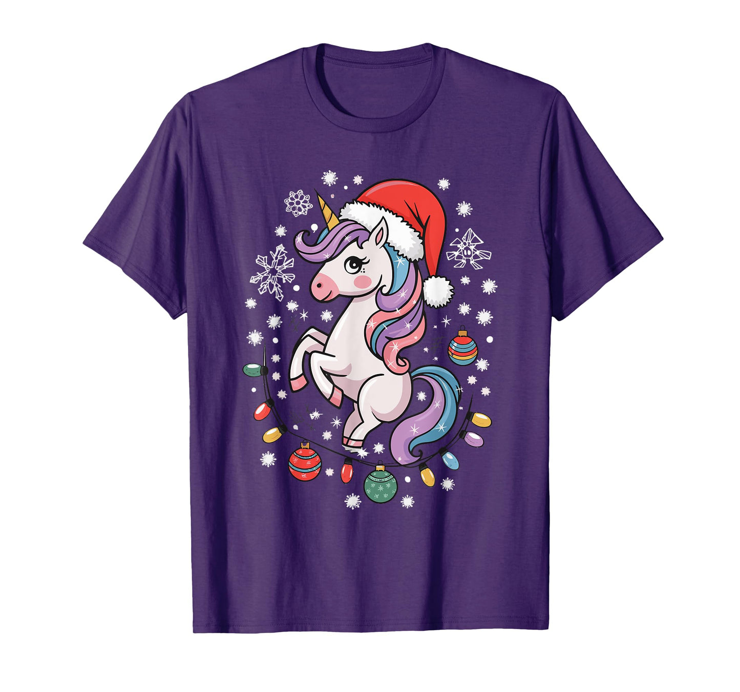 Unicorn Christmas T-Shirt