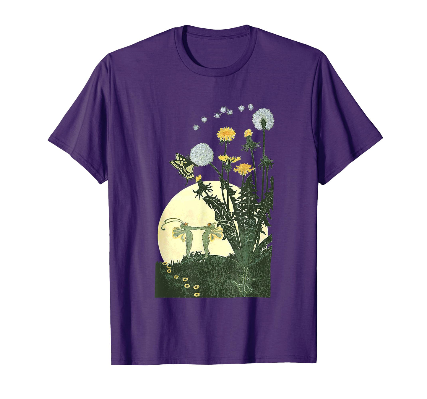 Enchanted Fairy Woodland Flower Garden Dance Moon T-Shirt T-Shirt