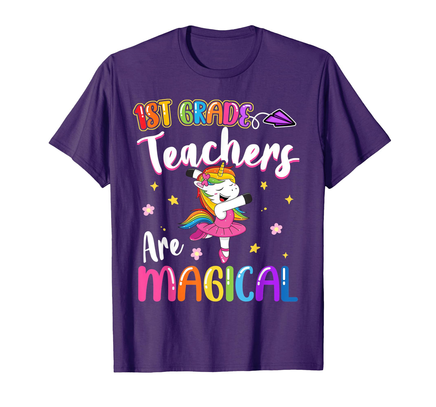 1st Grade Teachers Are Magical First Grade Unicorn Teacher T-Shirt