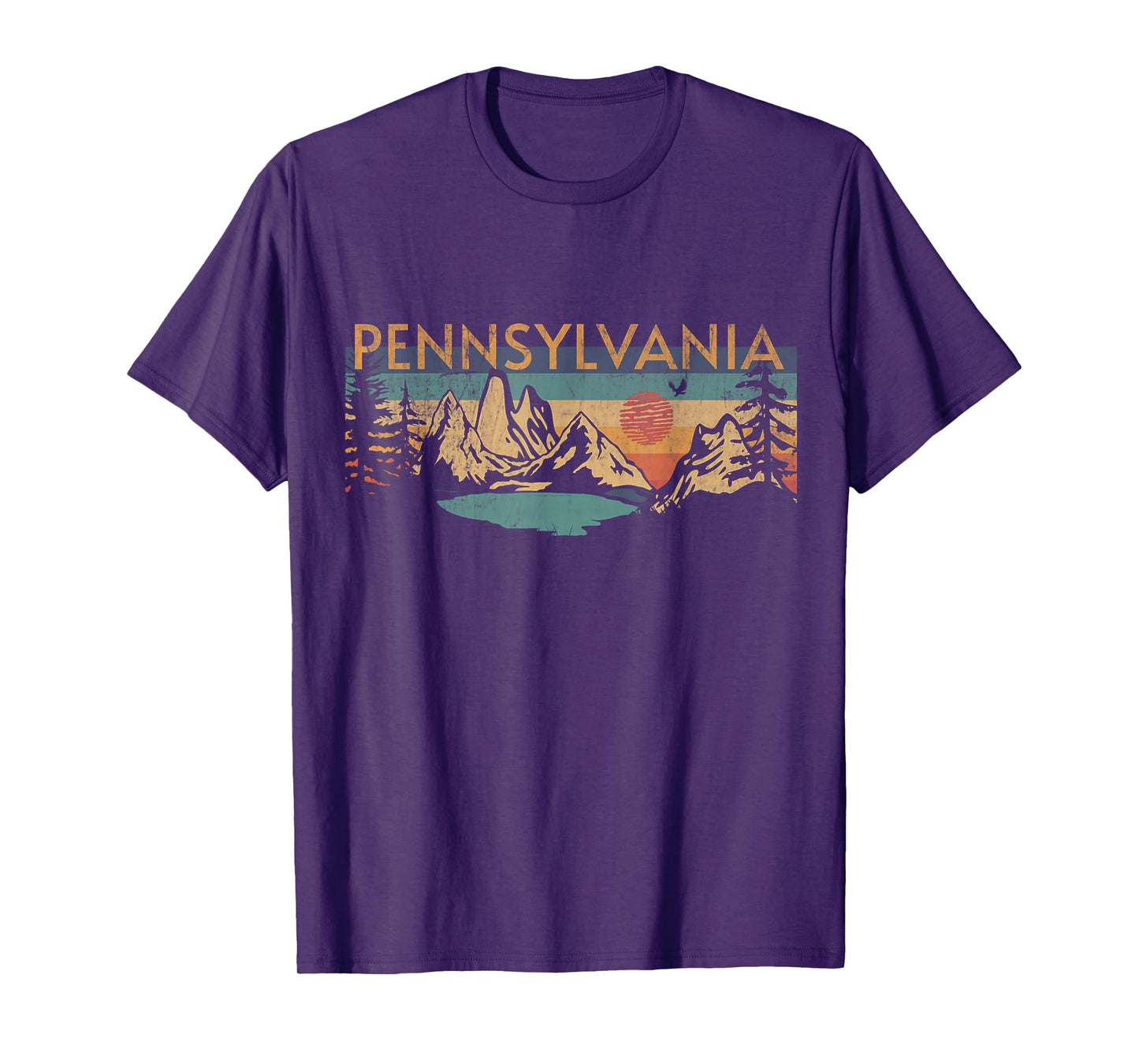Pennsylvania T-Shirt, Small, Black