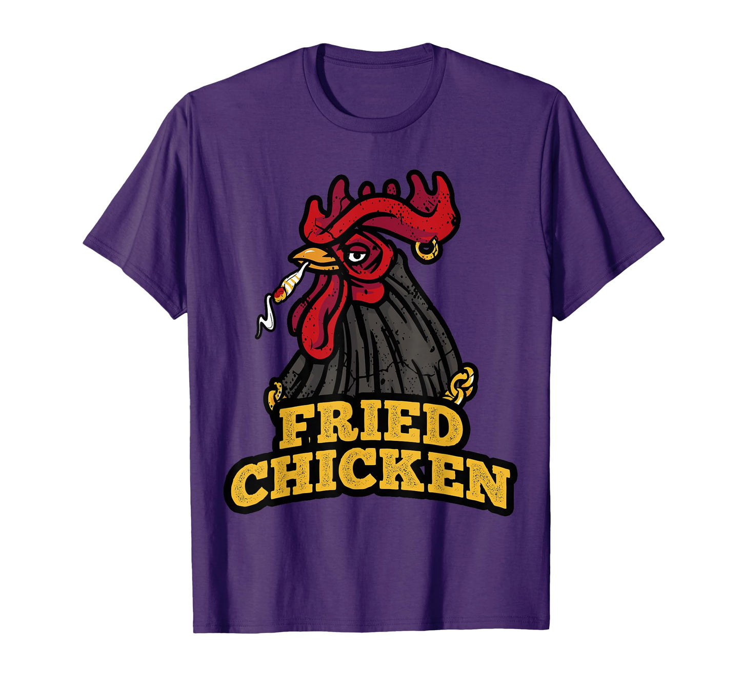Marijuana Funny Stoner Weed Cannabis - Fried Chicken T-Shirt